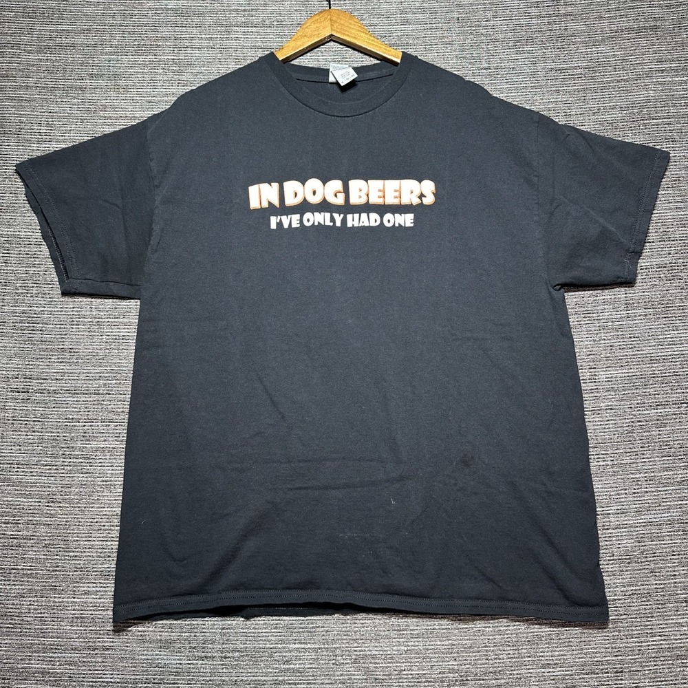 Astoria Brewing Co. Shirt Men's XL Black Short Sleeve Solar Dog